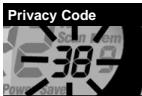 COBRA PR 3100 DX - CTCSS Privacy Codes - 3