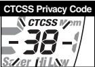 COBRA CXT420C - Set CTCSS Privacy Codes - 2