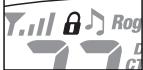 COBRA CXT420C - To turn the lock feature on or off: - 1
