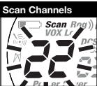 COBRA CXT90C - To scan channels: - 1