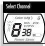 COBRA MT 600 - To Scan DCS Privacy Codes: - 2