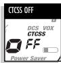 COBRA MT 600 - To Select a CTCSS Privacy Code: - 2