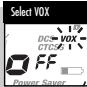 COBRA MT 600 - To Select a DCS Privacy Code: - 6