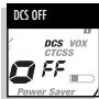 COBRA MT 600 - To Select a DCS Privacy Code: - 2