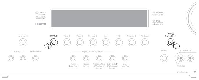 CAMBRIDGE AUDIO AZUR 650R - Réinitialisation/mémoire des sauvegardes - 1