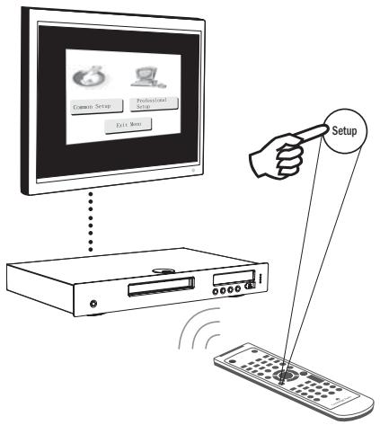 CAMBRIDGE AUDIO DVD99 - Configuration du lecteur DVD - 1