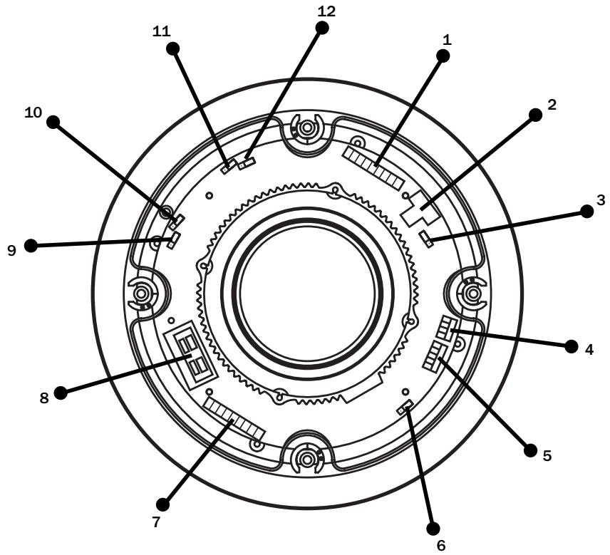 CAMBRIDGE AUDIO INCOGNITO AS10 - AS10-A REAR CONNECTIONS - 1