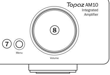 CAMBRIDGE AUDIO TOPAZ AM10 - Front panel controls - 3