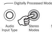 CAMBRIDGE AUDIO AZUR 651R - Selecting the desired listening mode - 1