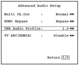 CAMBRIDGE AUDIO AZUR 651R - Switching between USB Class 1 and USB Class 2 operation - 1