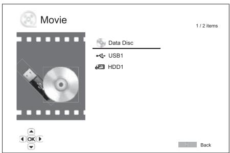 CAMBRIDGE AUDIO AZUR 751BD - Playing movie files - 1