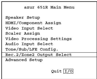 CAMBRIDGE AUDIO AZUR 751R - Zone 2 continued - 1