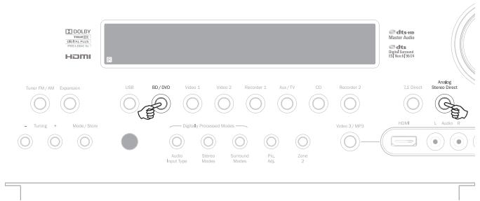 CAMBRIDGE AUDIO AZUR 751R - Reset/Back-up memory - 1