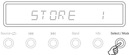 CAMBRIDGE AUDIO SONATA DR30 PLUS - Setting presets - 1