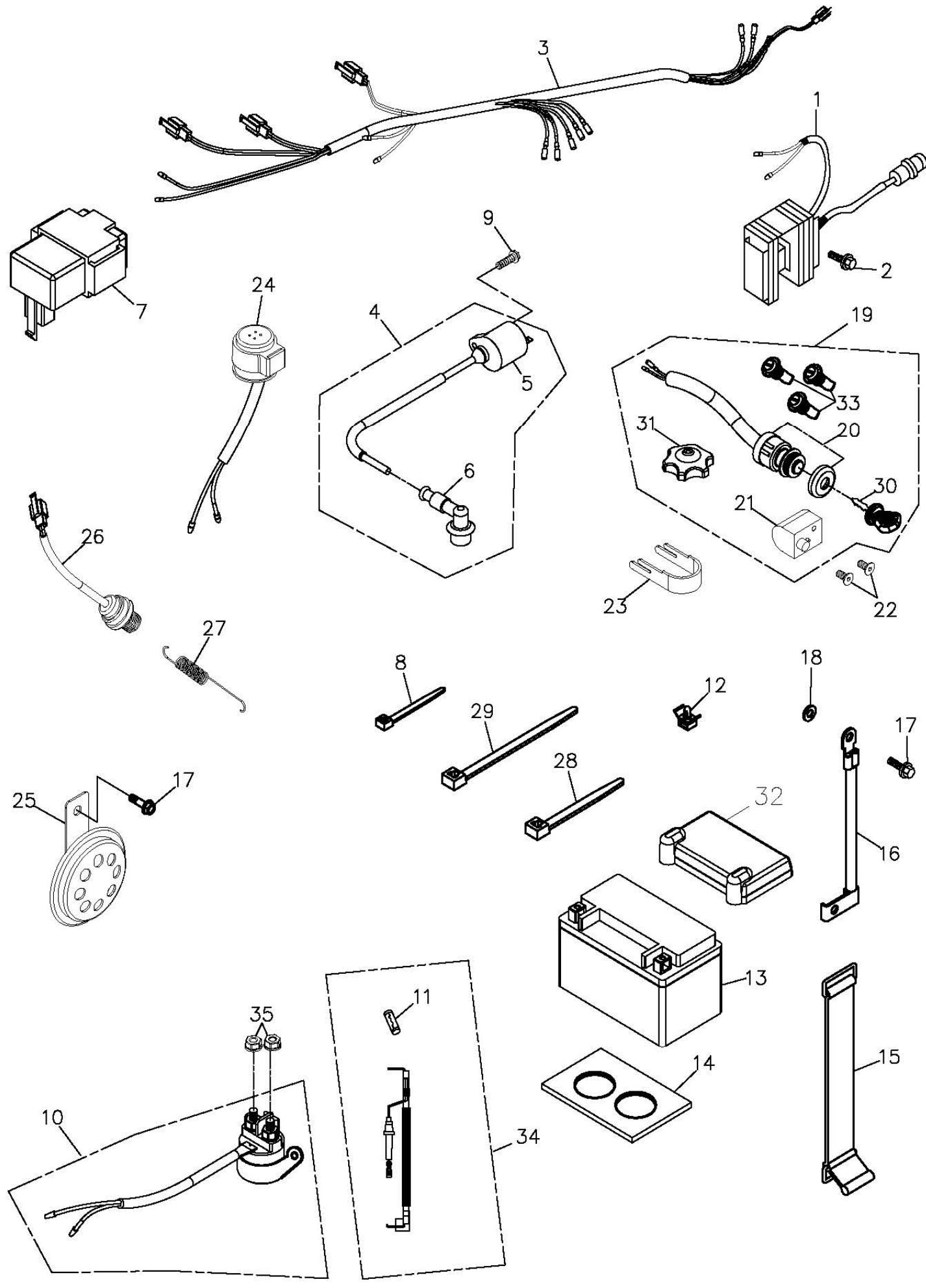 ADLY 320 U - 302-17A-SL SWING ARM SUB ASS'Y (SL) - 11