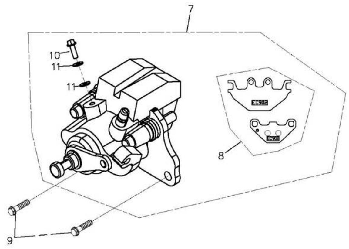 ADLY 320 U - 302-17A-SL SWING ARM SUB ASS'Y (SL) - 7