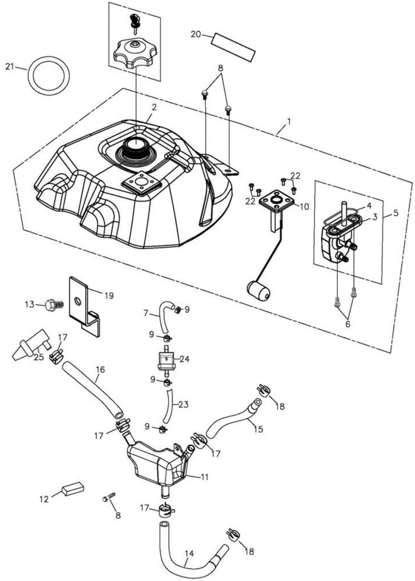 ADLY 320 U - 302-17A-SL SWING ARM SUB ASS'Y (SL) - 13