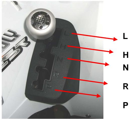 ADLY 600 XCE COUNTRY - Parking (P) - 1