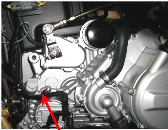 ADLY 600 XCE COUNTRY - Inspection et maintenance inspection et vidange de l'huile moteur inspection - 2