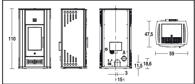 SEGUIN MP 970 - Données techniques et dimensions - 1
