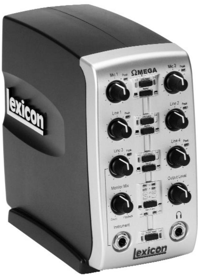 LEXICON OMEGA - OMEGA™ Desktop Recording Studio - 1