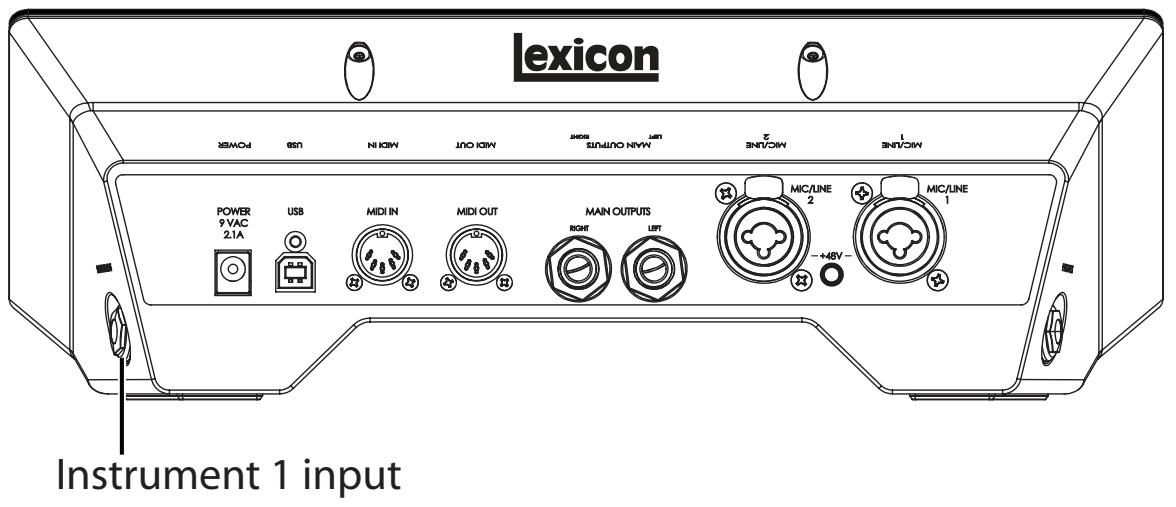 LEXICON I-ONIX U22 - Connect the Guitar - 2