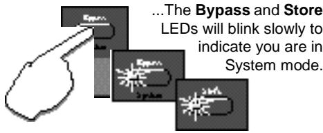 LEXICON MPX 100 - Press and hold Bypass - 1