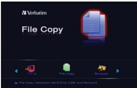 VERBATIM MEDIASTATION HD DVR - File Copy (Copiedefichiers) - 1