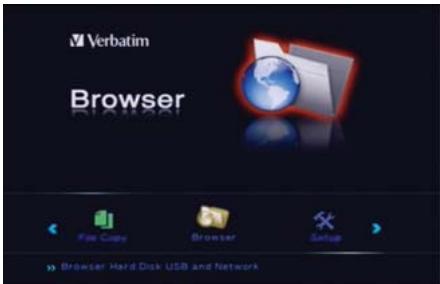 VERBATIM MEDIASTATION HD DVR - Browser (Navigateur) - 1