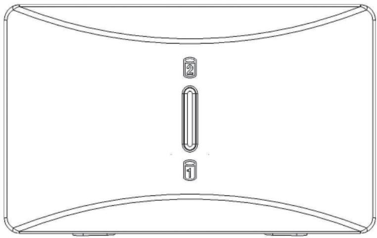VERBATIM 2-DISK RAID USB-ESATA EXTERNAL HARD DRIVE - Front Panel Area - 1