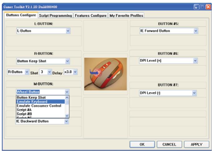 VERBATIM RAPIER V2 - Emulate keyboard - 1