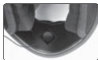 CARDO SCALA RIDER Q2 - ATTACHING THE CORDED MICROPHONE CLAMP ON A FULL-FACED HELMET - 2