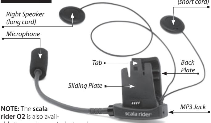 CARDO SCALA RIDER Q2 - CONTENTS OF RETAIL BOX - 2