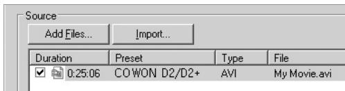 COWON D2 - Conversion de fichiers vidéo avec COWON mediacenter - jetaudio - 4