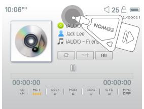 COWON D2 - Commande simple - 2