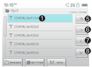 COWON D2 - Mode image et text - 2