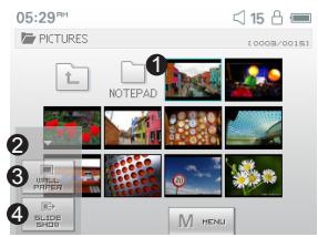 COWON D2 - Mode image et text - 1