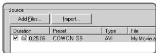 COWON S9 - +Converting Video Files Using COWON MediaCenter - JetAudio - 4