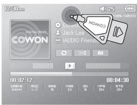 COWON D2 DAB - Basic Control - 2