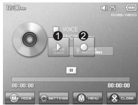 COWON D2 DAB - Record Mode - 1