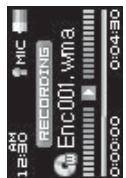 COWON IAUDIO T2 - Enregistrement à l'aide du microphone intégré - 1