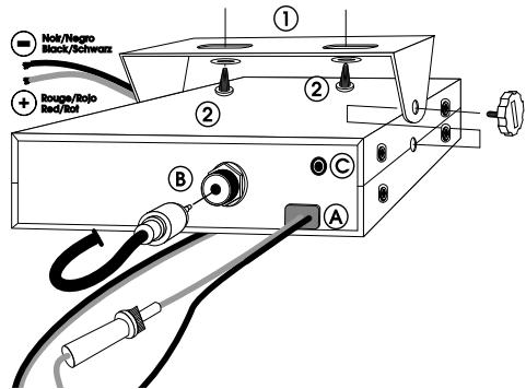 PRESIDENT HARRY II CLASSIC - 1) WHERE AND HOW TO MOUNT YOUR MOBILE CB RADIO: - 2