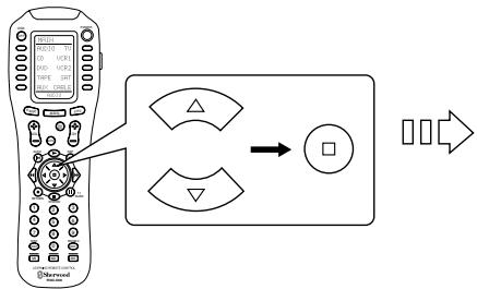 SHERWOOD R-963 - When selecting the FUNCTION SELECT for ROOM 2 - 2