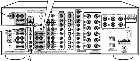 SHERWOOD R-963 - CONNECTING DC OUT - 2