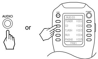 SHERWOOD R-963 - Dubbing the sound and image signals separately onto VIDEO 1 - 8