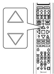 SHERWOOD R-772 - When selecting the items other than NAME - 4