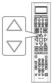 SHERWOOD R-772 - When selecting the SPEAKER DISTANCE - 3