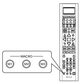 SHERWOOD R-772 - Programming a macro function - 3