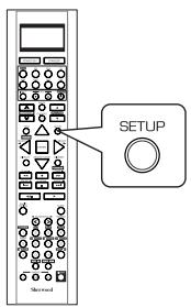 SHERWOOD R-772 - Turn the menu screen on. - 1