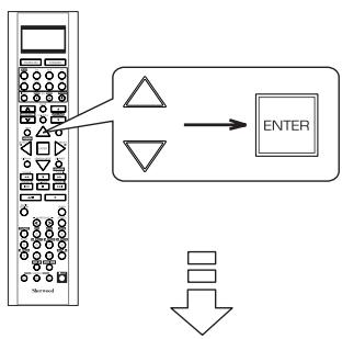 SHERWOOD R-772 - When selecting the NAME - 1